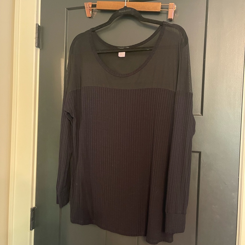 Black blouse size 14